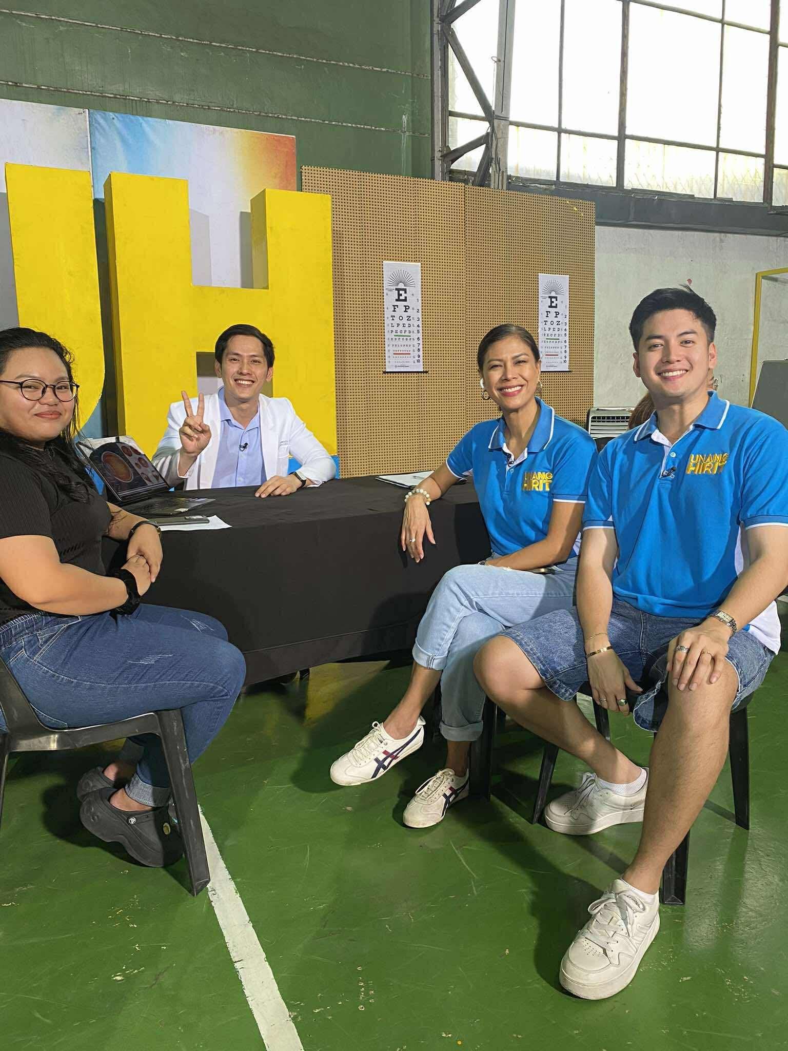 Eye examination for local residents